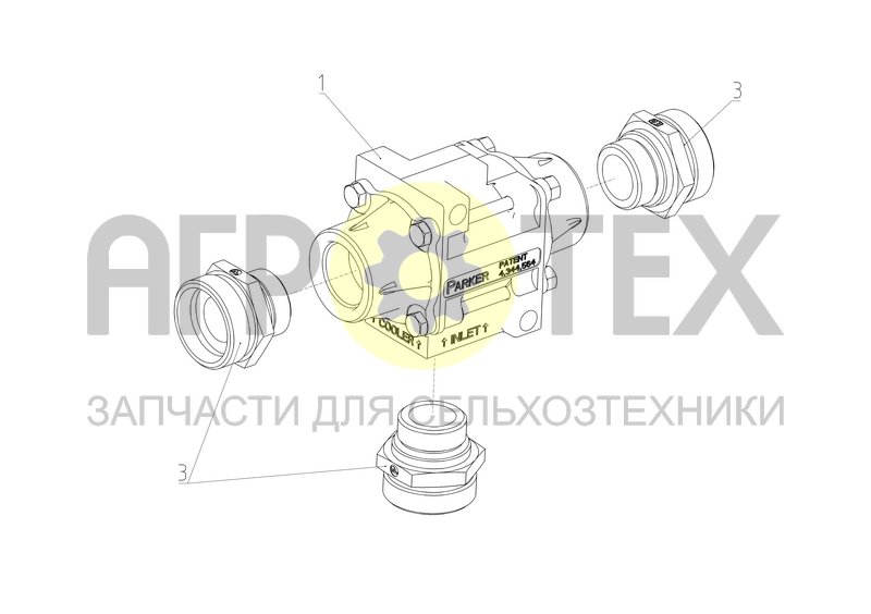 Термостат (161.09.15.600) (№1 на схеме)